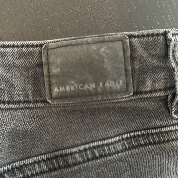 Vintage gray black wash American Eagle jeans. - Picture 5 of 5